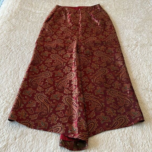 Xscape paisley formal maxi skirt size 8 - Picture 2 of 16
